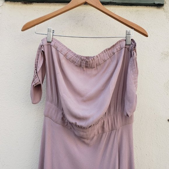 Flynn Skye Bella Maxi Dress - Lilac Grey - Picture 3 of 5